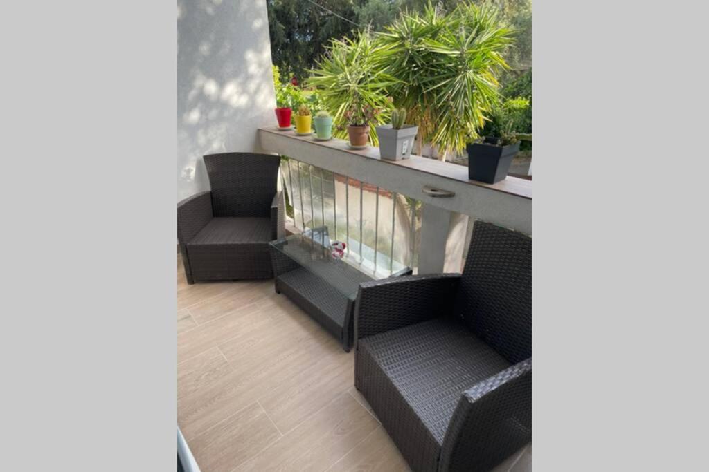 Joli 3 Pieces A Proximite Des Plages A Cagnes /Mer Exterior foto